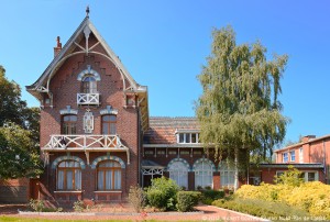 Ecole ménagère de la cité d'Arenberg à Wallers. Compagnie des mines d’Anzin